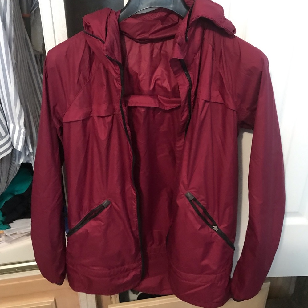 lululemon athletica Burgundy Utility Jacket